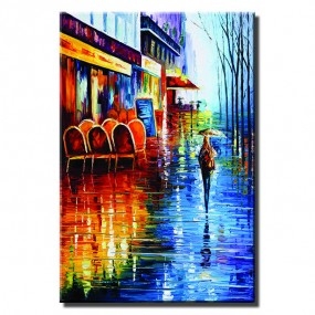 Tranh in Canvas sơn dầu